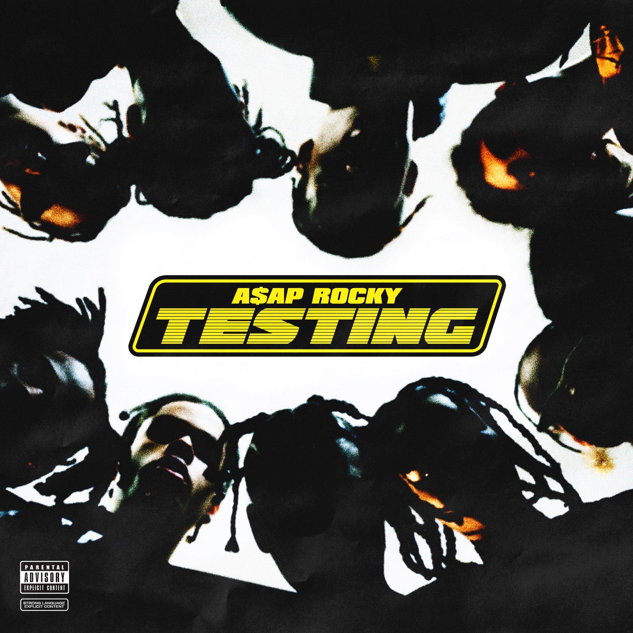 A $AP Rocky показал обложку нового альбома "Testing". 