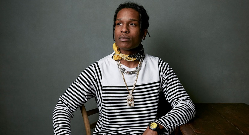 Asap rocky в платке как бабка