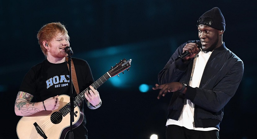 Ed Sheeran и Stormzy граймят в клипе "Take Me Back To London"