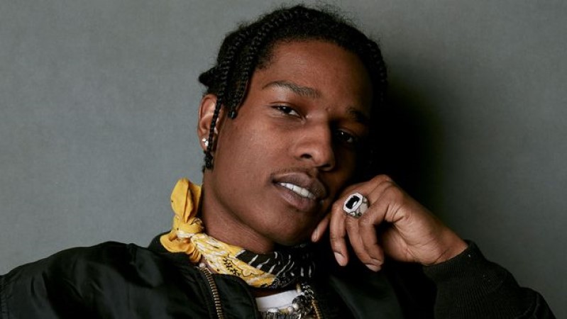 Asap rocky в платке как бабка