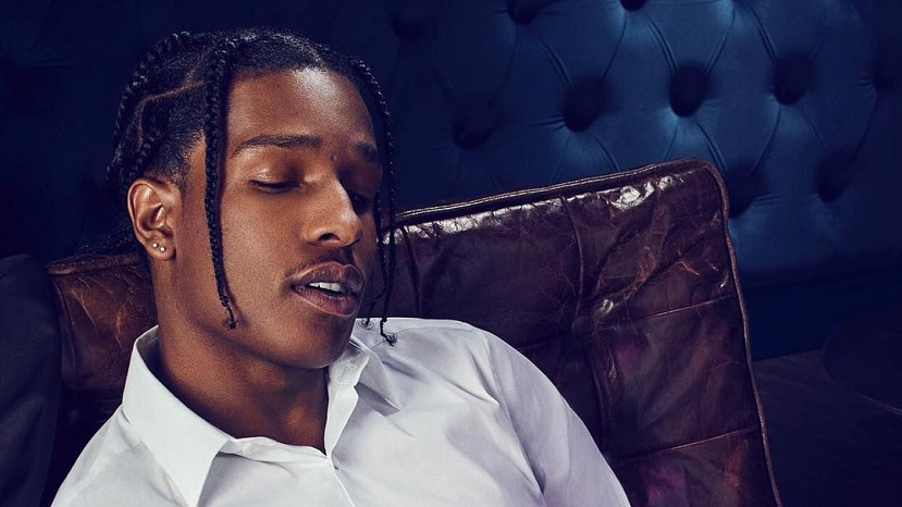 Asap rocky в платке как бабка