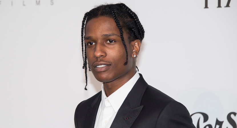 Asap rocky в платке как бабка